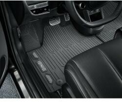 Hyundai Ioniq 5 gumiszőnyeg 2021-2024, 4db-os, gyári gumiszőnyeg, csúszókonzolos