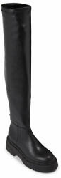 Tommy Jeans Cizme lungi muschetar Tommy Jeans Tjw Over The Knee Boots EN0EN02254 Black BDS