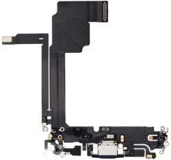 Apple iPhone 15 Pro Max - Töltő Csatlakozó + Flex Kábelek (Blue Titanium)