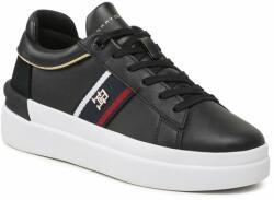 Tommy Hilfiger Sneakers Tommy Hilfiger Corp Webbing Court Sneaker FW0FW07387 Black BDS