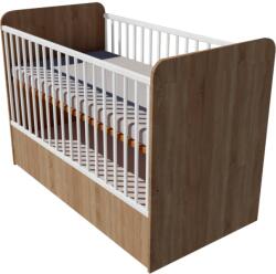  Ákos Uno baba kiságy 140×70 cm - Világos sonoma