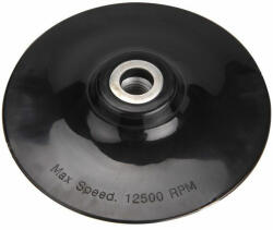 Extol Gumitányér sarokcsiszolóhoz 115 mm, M14, lágy (tömör gumi) (108541) - agrotrade