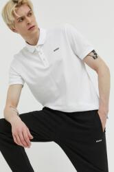 HUGO pamut póló fehér, sima - fehér XL - answear - 22 990 Ft