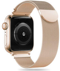 Tech-Protect Milanese szíj Apple Watch 42/44/45/49mm, gold - mobilego