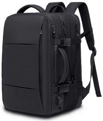 Dollcini Dollcini, férfi hátizsák, utazás/munka/divat, fekete, 30 x 14 x 44 cm - fekete (433141)
