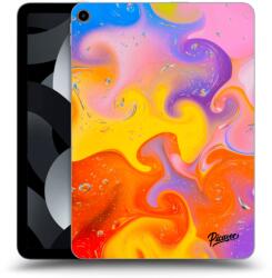 Picasee Husă transparentă din silicon pentru Apple iPad Air 5 10.9" 2022 - Bubbles
