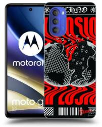 Picasee Husă transparentă din silicon pentru Motorola Moto G51 - EXPLOSION