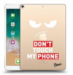 Picasee Husă transparentă din silicon pentru Apple iPad Pro 10.5" 2017 (2. gen) - Angry Eyes - Transparent