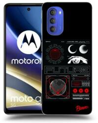Picasee Husă transparentă din silicon pentru Motorola Moto G51 - WAVES