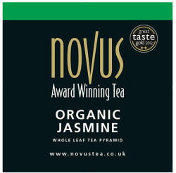 NOVUS Novus Organikus Jázmin prémium zöld tea 3gr piramis filter