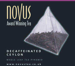 NOVUS Novus Koffeinmentes Ceylon prémium piramis filter tea 3 gr 1 drb