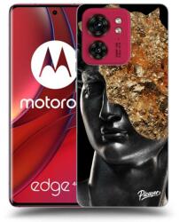Picasee Husă neagră din silicon pentru Motorola Edge 40 - Holigger