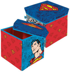  Superman játéktároló 30×30×30 cm (ADX15798SU) - gyerekagynemu
