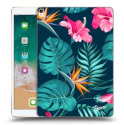 Picasee Husă neagră din silicon pentru Apple iPad Pro 10.5" 2017 (2. gen) - Pink Monstera