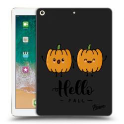 Picasee Husă neagră din silicon pentru Apple iPad 9.7" 2017 (5. gen) - Hallo Fall