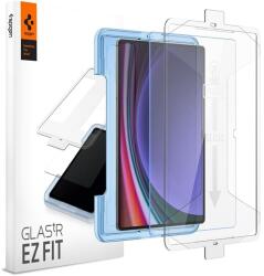 Spigen EZ FIT HD képernyővédő üveg (2.5D, tokbarát, ultravékony, 0.2mm, 9H + segédkeret) ÁTLÁTSZÓ (AGL06998)