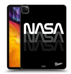 Picasee Husă neagră din silicon pentru Apple iPad Pro 11" 2022 M2 (4. generace) - NASA Triple