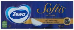 Zewa Papírzsebkendő 4 rétegű 10 x 9 db/csomag Zewa Softis illatmentes (53907) - upgrade-pc
