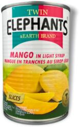 Twin Elephants Mangó Szirupban (Light), 230gr (Twin Elephants) (8851011119258  11/04/2027 (24db)  14/03/2028 (24db))