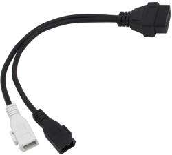  Audi átalakító kábel 2X2 -> OBD2 (AD000033)