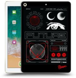Picasee Husă transparentă din silicon pentru Apple iPad 9.7" 2017 (5. gen) - WAVES