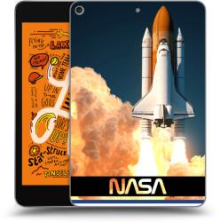 Picasee Husă neagră din silicon pentru Apple iPad mini 2019 (5. gen) - Space Shuttle