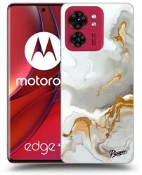 Picasee Husă neagră din silicon pentru Motorola Edge 40 - Her