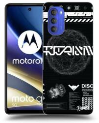 Picasee Husă neagră din silicon pentru Motorola Moto G51 - BLACK DISCO