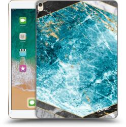 Picasee Husă transparentă din silicon pentru Apple iPad Pro 10.5" 2017 (2. gen) - Blue geometry
