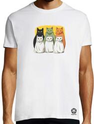 Magnolion Halloween cicák v2 póló