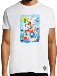 Magnolion Absztrakt radikalizmus v3 póló