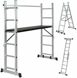 Jago Schelă combinată 3in1 - platformă de lucru + 2 scări (BGR01)