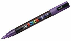 uni Marker Uni PC-3ML Posca 0.9-1.3 mm, Glitter Violet, CC12