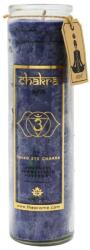 4home Lumânare parfumată înaltă Arome Chakra Awareness, parfum de vânt de mare, 320 g