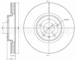 METELLI Disc frana METELLI 23-1249C