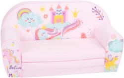 Delta-trade Canapea pentru copii Magic unicorn - roz