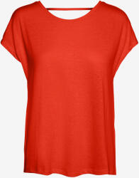 VERO MODA Tricou Vero Moda | Portocaliu | Femei | XS - bibloo - 29,00 RON