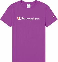 Champion Crewneck T-Shirt , Lila , XL