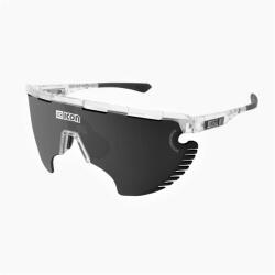 SCICON - ochelari de soare AeroWing Lamon, categoria F-3 - ram alb lucios Crystal - lentile Multimirror gri argintiu (EY30080700) - trisport