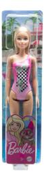 Mattel Papusa Barbie Blonda Cu Costum De Baie Roz (MTDWJ99_HDC50) Papusa Barbie