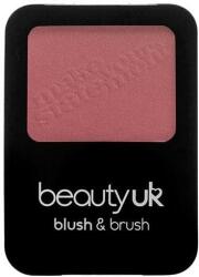 Beauty UK Fard de obraz, cu pensulă - Beauty UK Blush & Brush 4 - Rustic Peach
