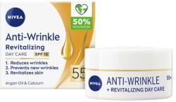 Nivea Crema Antirid de Zi pentru Revitalizare 55+ - Nivea Anti-Wrinkle + Revitalizing Day Care, 50 ml
