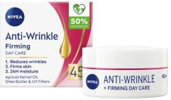 Nivea Crema Antirid de Zi pentru Fermitate 45+ - Nivea Anti-Wrinkle + Firming, 50 ml
