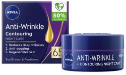 Nivea Crema Antirid de Noapte pentru Redefinirea Fetei 65+ - Nivea Anti-Wrinkle + Contouring Night Care, 50 ml