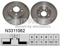 NIPPARTS Disc frana NIPPARTS N3311062 - piesa-auto