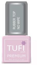 Tufi Profi Top pe bază de cauciuc, fără strat lipicios - Tufi Profi Premium Rubber Top No Wipe 8 ml