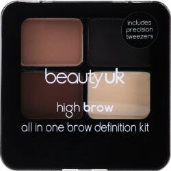 Beauty UK Set pentru sprâncene - Beauty UK High Brow and Eyebrow Kit 5 g