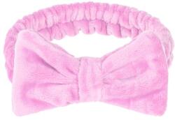 MAKEUP Bandă cosmetică pentru păr, roz Wow Bow - MAKEUP Pink Hair Band