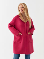 LIU JO Gyapjú kabát MF3241 T3505 Rózsaszín Relaxed Fit (MF3241 T3505)