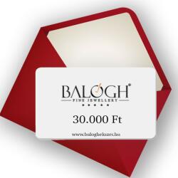 Balogh Óra - Ékszer Ajándékkártya 30000 Ft értékben-VU-30000 (VU-30000)